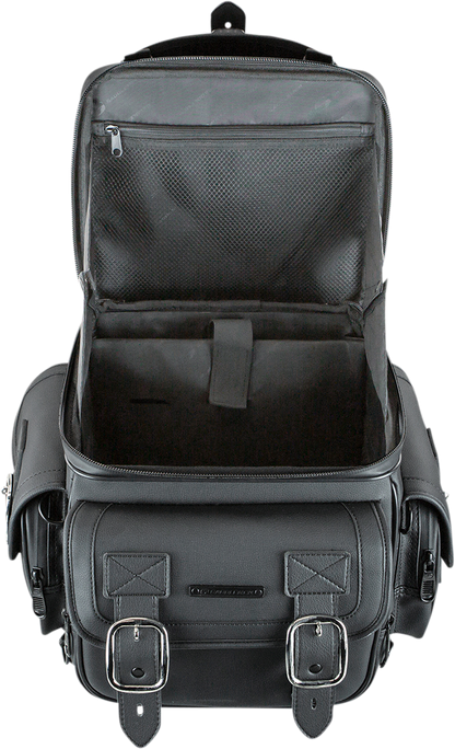 SADDLEMEN BR1800D Sissy Bar Bag - Black EX000971