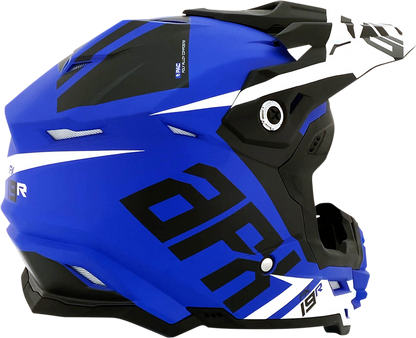 AFX FX-19R Helmet - Racing - Matte Blue - Large 0110-7070