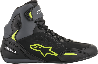 ALPINESTARS Faster-3 Drystar® Shoes - Black/Gray/Yellow - US 10.5 2540719175-10.5
