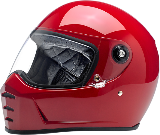 BILTWELL Lane Splitter Helmet - Gloss Blood Red - Small 1004-837-102