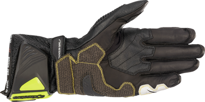 ALPINESTARS GP Tech V2 S Gloves - Black/Fluo Yellow/White/Fluo Red - XL 3556422-1503-XL
