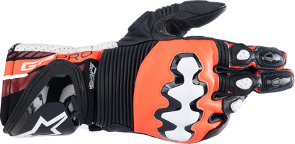 ALPINESTARS GP Pro R4 Gloves - Black/Fluo Red/White - XL 3556724-1321-XL