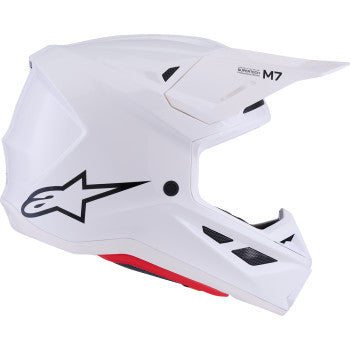 ALPINESTARS SM7 Helmet - Solid - Gloss White - XL 8301426-2180-XL
