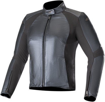 ALPINESTARS Stella Women's Vika v2 Leather Jacket - Blue - US 16 / EU 52 3115519-7180-52