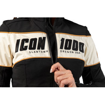 ICON Women's Hella 4™ Jacket - Black - Small 2822-1677