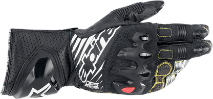 ALPINESTARS GP Tech v2 Gloves - Black/White - Medium 3556622-12-M