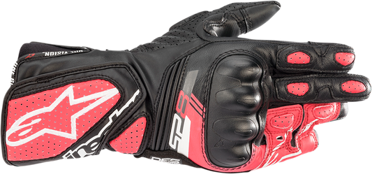 ALPINESTARS Women Stella SP-8 V3 Gloves - Black/White/Diva Pink - Small 3518321-1832-S