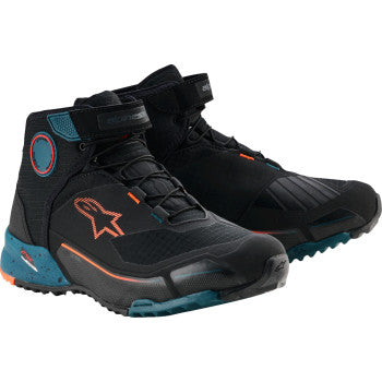 ALPINESTARS Shoe Crx Ds Blk/Petrol/Org 8 2611820-1649-8