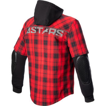 ALPINESTARS MO.ST.EQ Tartan Jacket - Red/Black - 2XL 4300424-3136-2X