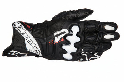 ALPINESTARS GP Plus R V3 Leather Gloves - Black/White - 2XL 3550825-12-2X