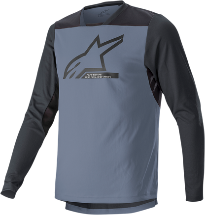 ALPINESTARS Drop 6.0 V2 Long-Sleeve Jersey - Black/Gray - XL 1766422-9291-XL