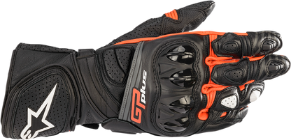ALPINESTARS GP Plus R v2 Gloves - Black/Fluo Red - Large 3556520-1030-L