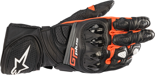 ALPINESTARS GP Plus R v2 Gloves - Black/Fluo Red - 2XL 3556520-1030-2X