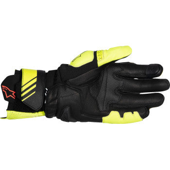 ALPINESTARS GP Plus R V3 Leather Gloves - Fluo Yellow/Black - XL 3550825-551-XL