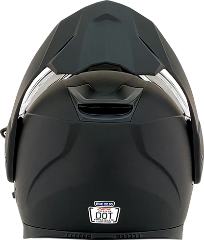 AFX FX-111DS Snow Helmet - Electric - Matte Black - Large 0120-0801