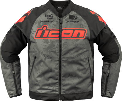 ICON Overlord3™ Magnacross Jacket - Gray - Large 2820-6714