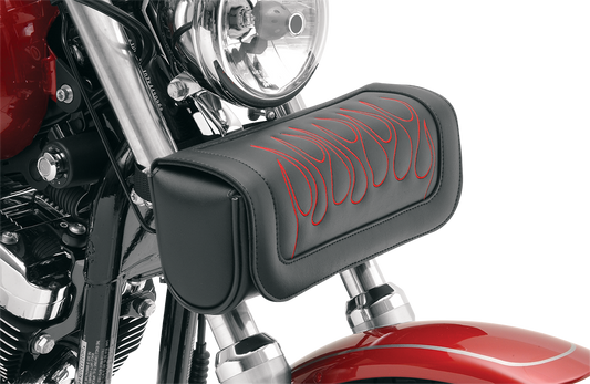 SADDLEMEN Tool Pouch - Flame - Red X021-05-0032