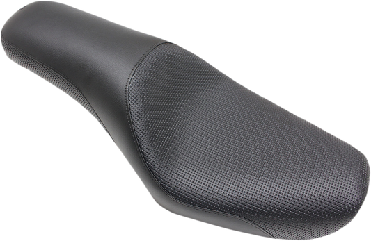 SADDLEMEN Profiler Basket-weave Seat - Black - FXDWG 804-05-147
