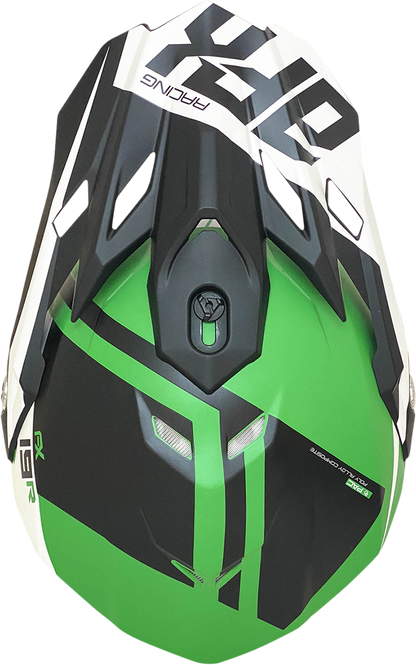 AFX FX-19R Helmet - Racing - Matte Green - Large 0110-7080
