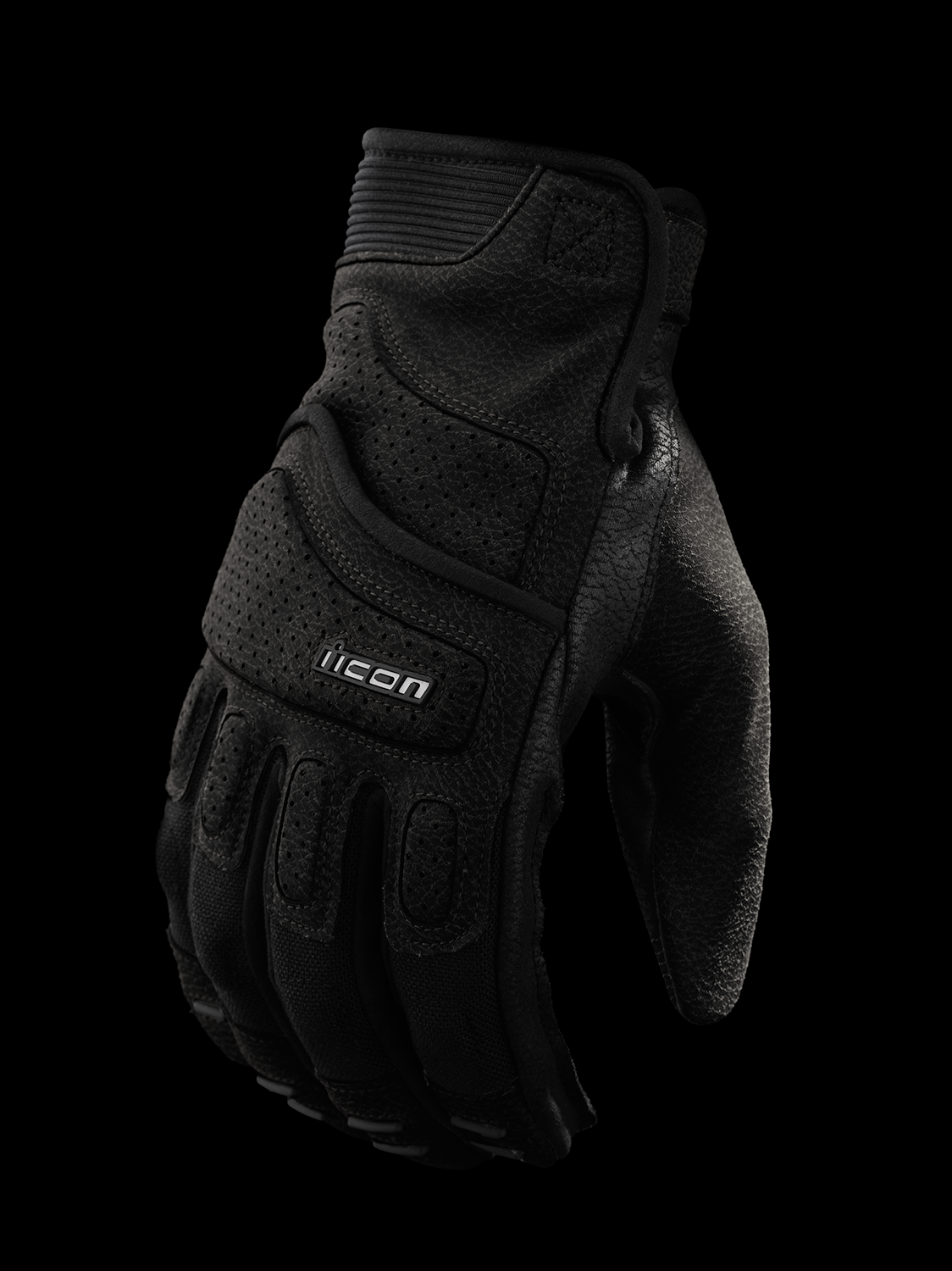 IN STOCK ICON Women's Superduty3™ Gloves - Black - Large 3302-0921