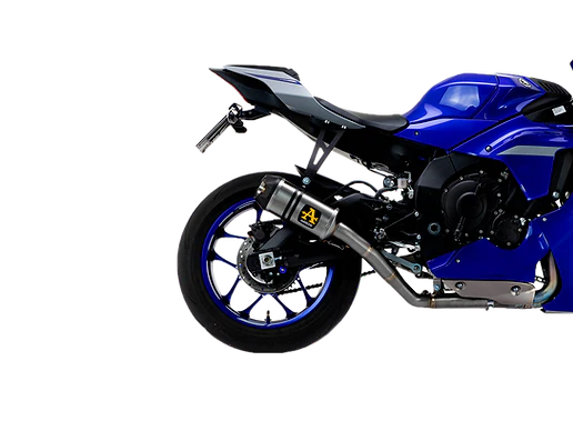 71179HKR Arrow Yamaha Yzf R1 17-26 Titanium Half System Kit With Indy Race Silencer