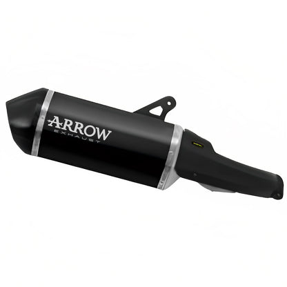 Arrow 72007SKN Pan America Sonora Titanium Dark Slip On With Carbon End Cap