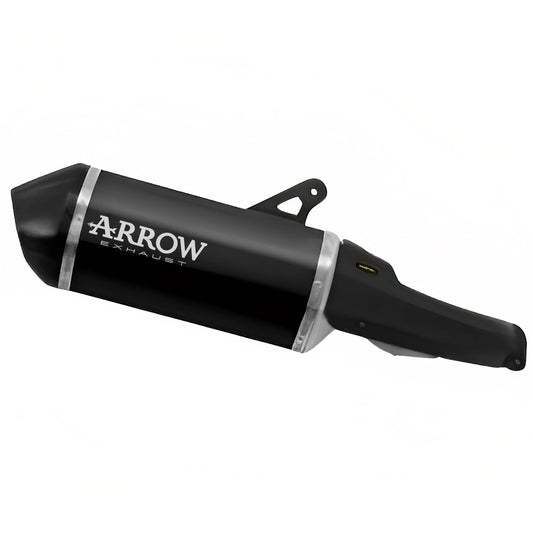 Arrow 72007SKN Pan America Sonora Titanium Dark Slip On With Carbon End Cap