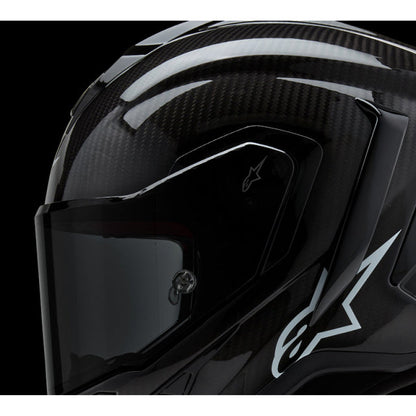IN STOCK ALPINESTARS Supertech R10 Helmet - Solid - Carbon Black - Large 8200124-1902-L