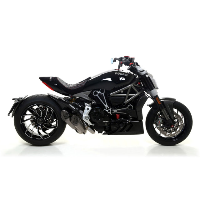 71204PR  Arrow PRO-Race Titanium Exhaust Kit for Ducati XDiavel 16-20
