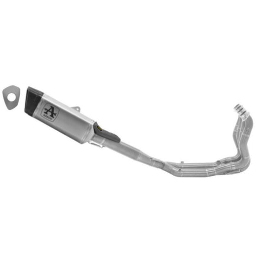 71204PTZ Arrow  Competition EVO-2 Full System Exhaust  Titanium   with Stainless Steel Collector for BMW S1000RR /M1000RR 2020 - 2024
