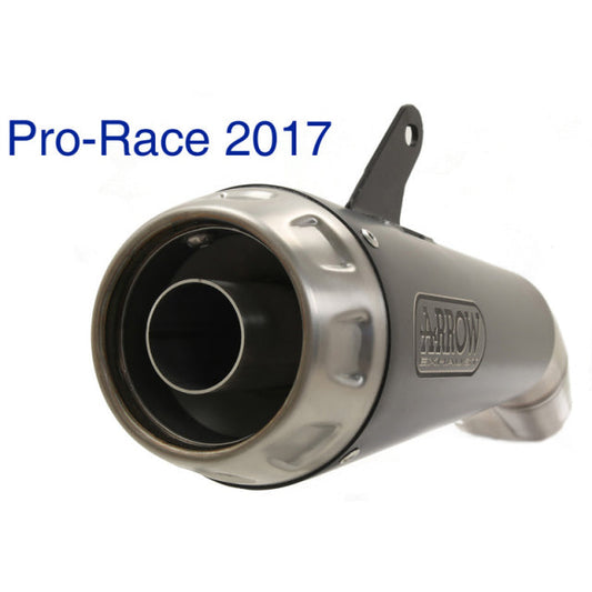 Arrow SPro-Race Exhaust, Nichrome Dark for Suzuki GSX-R1000 2017 -2025 71207PRN