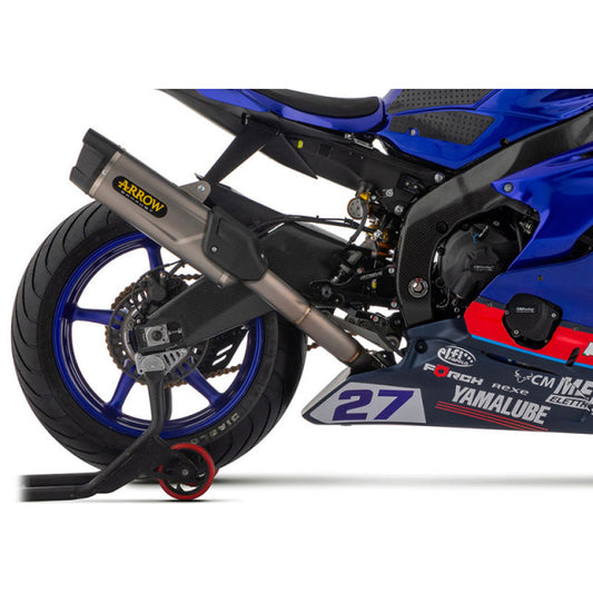 71217CKR Arrow INDY RACE EVO Competition for Yamaha YZF-R6 17-25 Full System Exhaust STEEL COLLECTOR