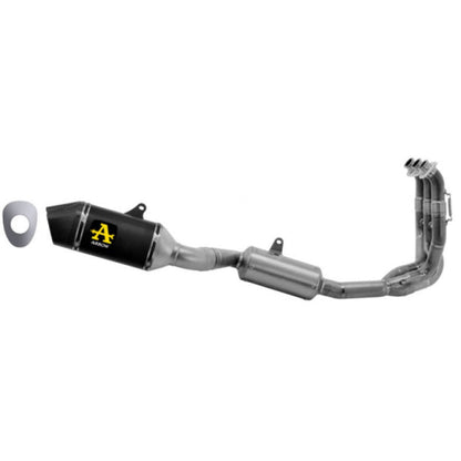 71501VAN Arrow Veloce Exhaust System Triumph Trident 660 2021-2024