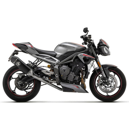 Arrow Veloce Slip-On Exhaust System Triumph Street Triple 765 2020-2023 71502VAN