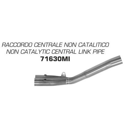 71630MI  Arrow Non-Catalytic Central Link Pipe for Yamaha YZF-R1 2015-2016