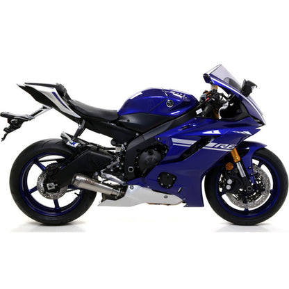 71863PRI  Arrow  YZF R6 2017-2025 Pro-Race Exhaust, Nichrome Steel Cap