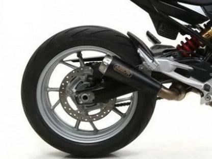 Arrow Pro-Race BMW F900 R/XR 2020-2024  Black Stainless Steel Exhaust 71915prn + 71729MI