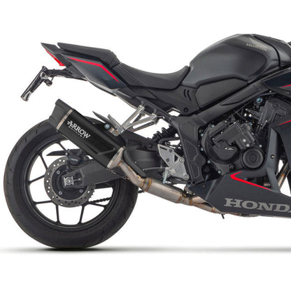 71969AKN Arrow WITH CATALYTIC CONVERTER Indy-Race Evo Racing Full Exhaust Titanium Dark Stainless Steel Collectors CBR650R 2024 - 2025 2026