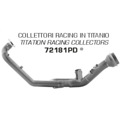 IN STOCK FIRE SALE Arrow 72181PD Racing Exhaust Collector, Titanium for KTM 1290 Super Adventure S 2021-2024