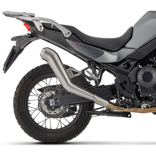 72002DR Arrow 72002DR Dakar Replica Racing Exhaust, Nichrome for Honda XL750 Transalp 23-24