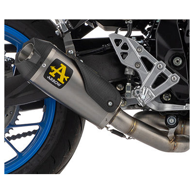 71956PKW  Arrow  Full System Exhaust, for Suzuki GSX-8S 2023 - 2024 - 2025 Works Titanium muffler