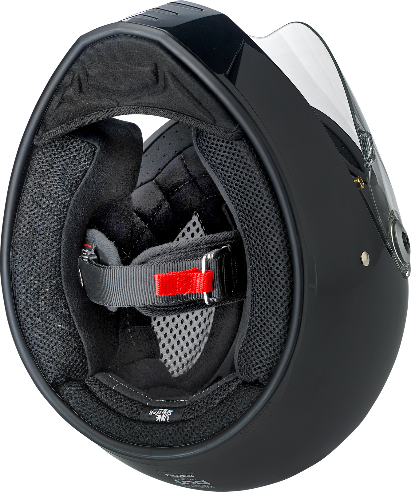 BILTWELL Lane Splitter Helmet - Gloss Black - Medium 1004-101-103