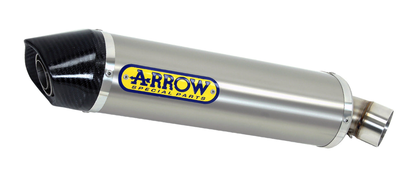 Arrow Honda Adv 350 '22 Homologated Complete System With St.Steel Link Pipe And Dark Aluminum Indy Race Silencer 53547akn