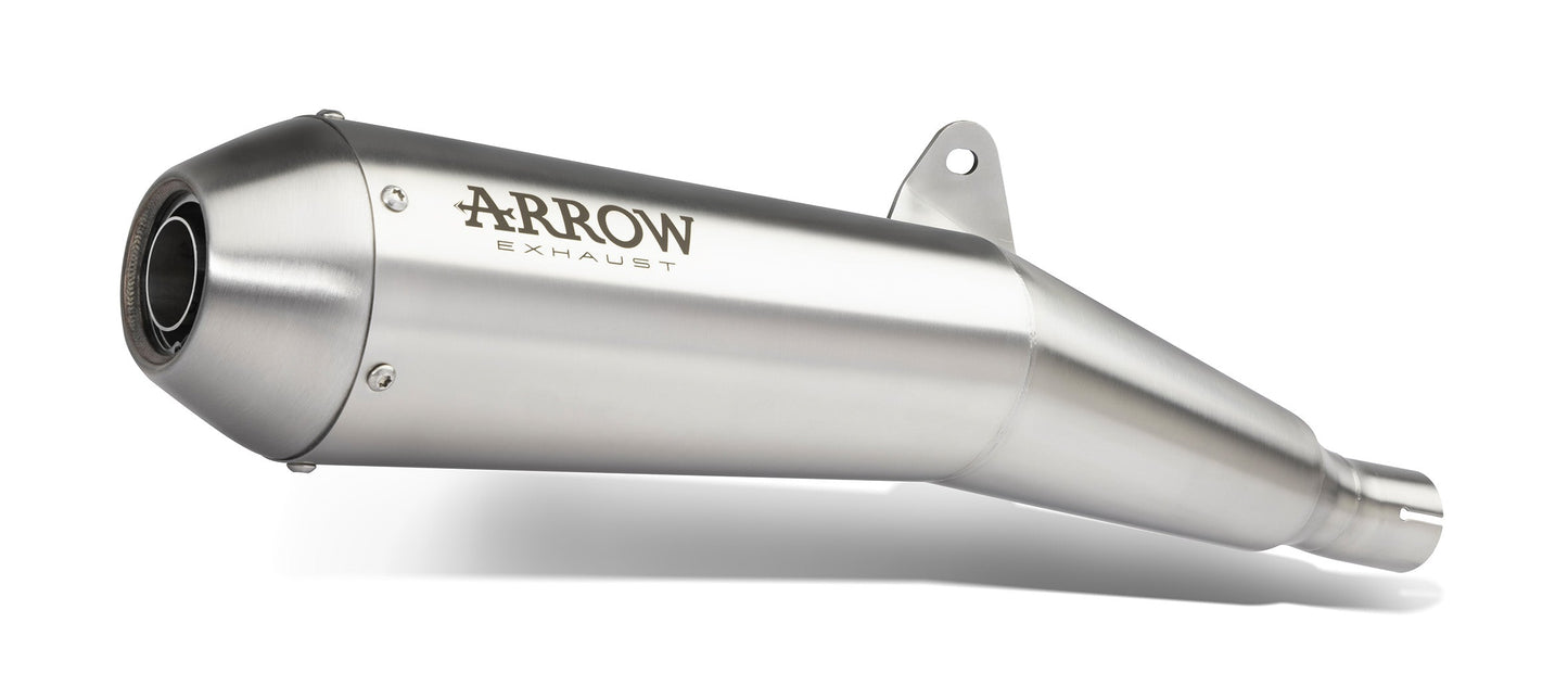 Arrow Triumph Thruxton/Speed Twin 1200/1200r Homolo. Nichrom Pro-Race Rh+Lh Silencers For Original Collectors 71851pri