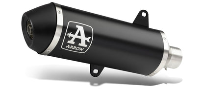 Arrow Vespa Gts 300 '21 Homologated Aluminum Dark Urban Silencer 53536ann