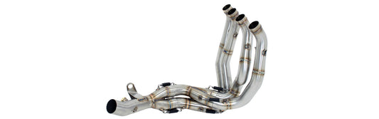 Arrow Kawasaki J300 '17/20 Homologated Stainless Steel Collectors With Catalyst For Arrow Silencers 53079kz