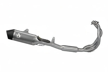 Arrow  Kawasaki  Z650 / Ninja 650 / Versys 650 E5+ 2025 Full System With Veloce Titanium Silencer - 77501vl