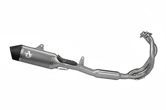 Arrow  Kawasaki  Z650 / Ninja 650 / Versys 650 E5+ 2025 Full System With Veloce Titanium Silencer - 77501vl