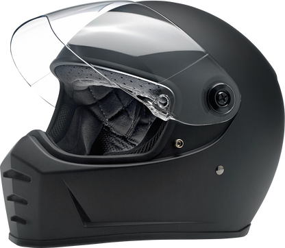 BILTWELL Lane Splitter Helmet - Flat Black - Medium 1004-201-103