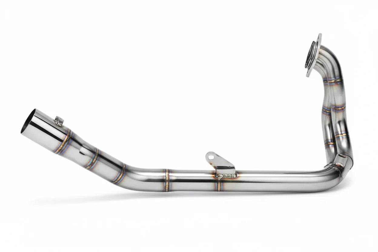 Arrow  Kove 800x Pro/ 800 Rally E5+ 2025 Stainless Steel Collectors - 72205pd